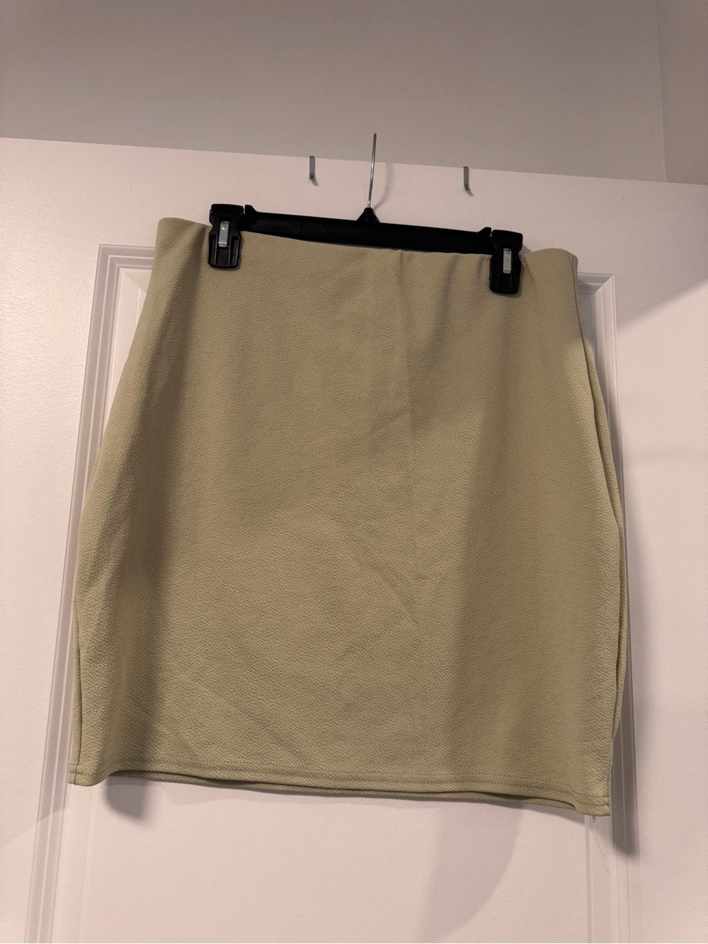 PrettyLittleThing Light Beige Pencil Skirt